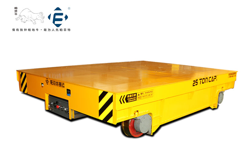 江蘇泰州8噸BXC蓄電池無軌搬運車交付成功